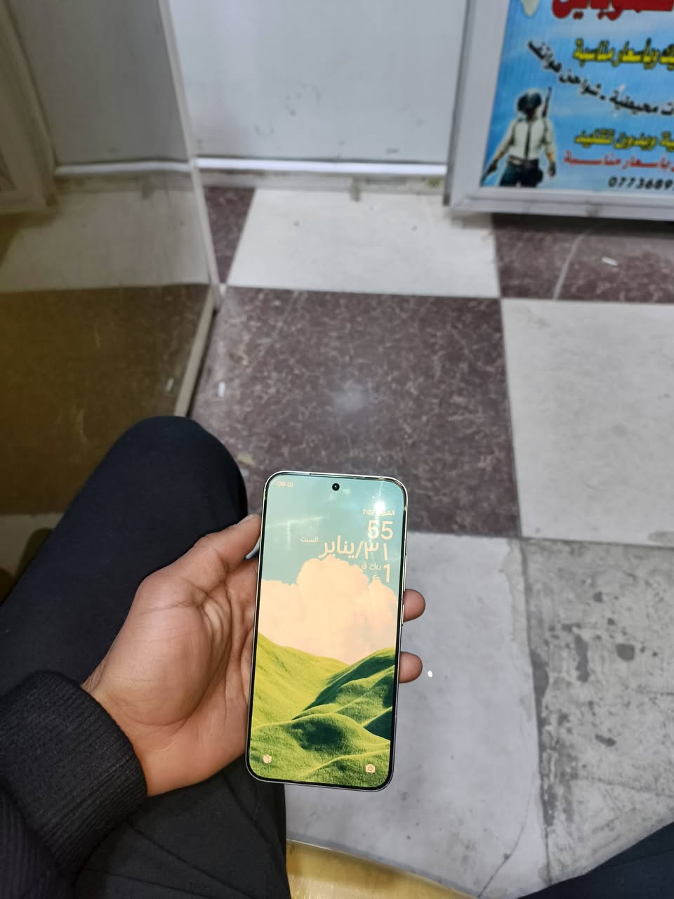 شاومي 15T PRO الون المميز تيتانيوم
بطاريه 100
مع كامل الملحقات 
استخدام قليل جدا 
الجهاز بحاله الوكاله جديد مكفول
للاستفسار ***********
