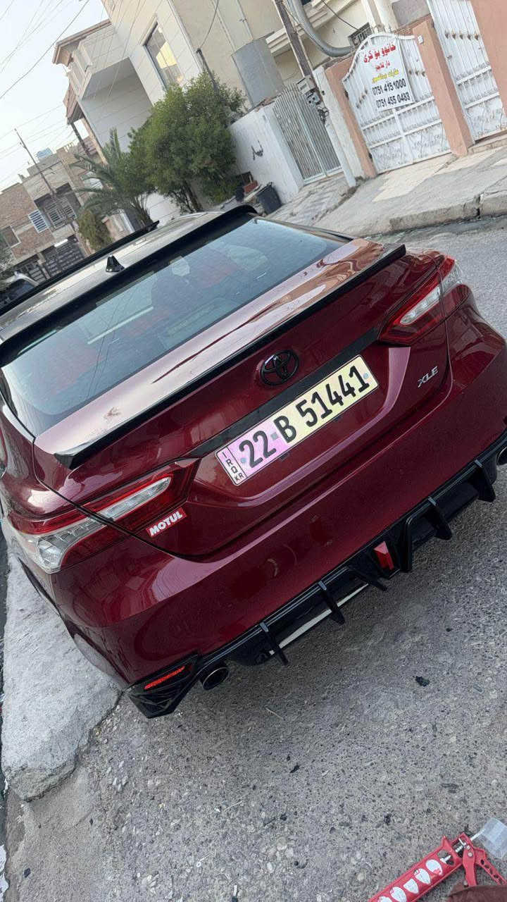 كامري 2018 XLEفول محرك 6سلندر بانوراما داتشو حادث جانبي باب مبدل بلادي وجاملغ صبغ  للبيع اومراوس السعر (170).       ***********.    اربيل أربيل, العراق
