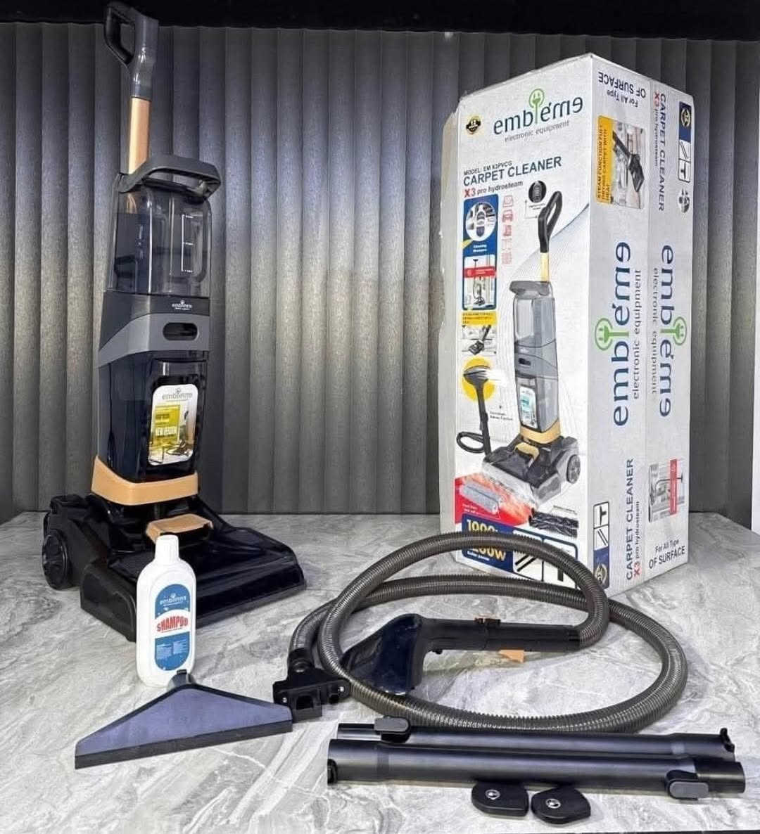 ***********
اخير الكميه تم تخفيض السعر بسعر الجمله ٢٢٠ الف
الاصدار الجديد ابو البخار القوي 
غسالة الزوالي الجديدة 4×1 الجيل السابع من امبليوم 💪✨
مو بس تغسل… تسوي كلشي حرفياً!
ضمان سنه حقيقي وصل مختوم من المعرض وكاله أمبليوم 
✔️ تغسل الزوالي وترجعها كأنها جديدة
✔️ تنظيف عميق لتخم القنفات 🛋️
✔️ مسح وتعقيم الأرضيات بكل سهولة
✔️ تنظيف الزجاج بدون تعب
✔️ ماي حار وبارد حسب الحاجة 🔥❄️
✔️ بخار قوي يقتل الأوساخ والجراثيم

💥 جهاز واحد يغنيك عن 5 أجهزة
💥 يوفر وقتك وتعبك ويخلي بيتك يلمع

السعر مفاجأة ٢٢٠ الف
توصيل ٥الاف لجميع العراق شرط الفحص والشغل
