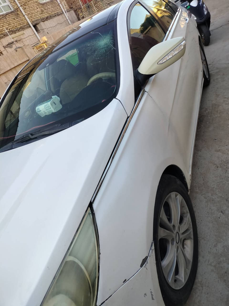سوناته موديل 11خليجيه محرك 2400 دوش رقم بغداد داخل اسود وبيجي بيه صبغات بيه واكعه عليه سقيفه ومبدله قماره سياره جاهزه عل اخير بل عافيه عل ياخذه مال جناي بيه معجون بل جاملق الخلفي يم قبق جنطه والجاملق امامي بيه معجون كذالك حداديه كير مكينه كلشي مابيهن جديد شاشه كامره بنورامه شغاله كلشي شغال بيه  السعر 75 ماكو هيج سعر تحويل ثاني يوم ولاتكلي شكد مجال بيه ورقه تصال ***********
***********
