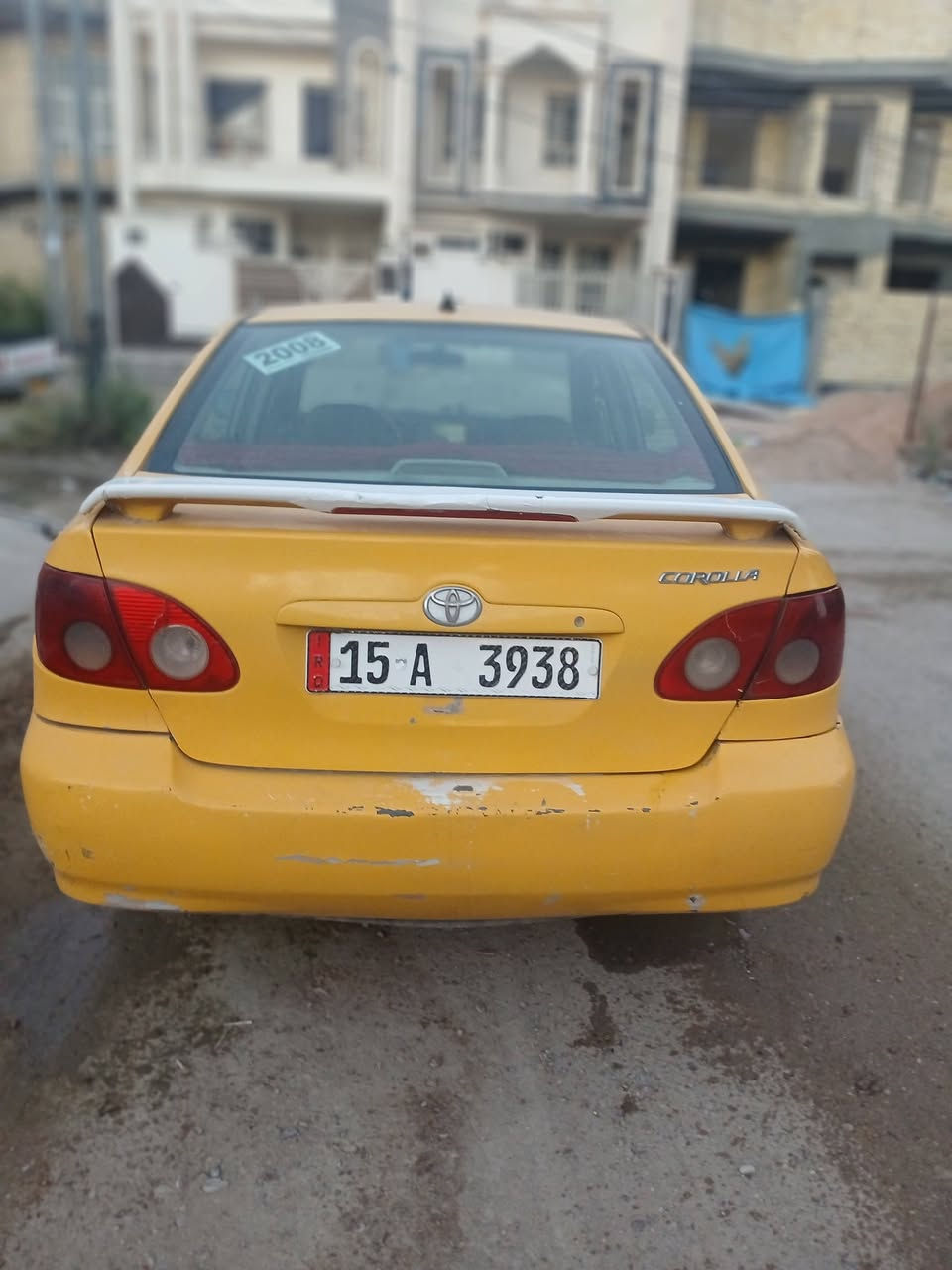 كورلا نحلة 2008 بأسمي كير ممتاز محرك 1800تبريد منظومة كاملة جديد باتري جديد رقم انكليزي انبار ضريتها جاملق وبنيد الأيمن.  سيارة كدامك السعر 65 مجال بسيط رقمي ***********. مكاني فلوجة شارع ابو النسور البرديني
