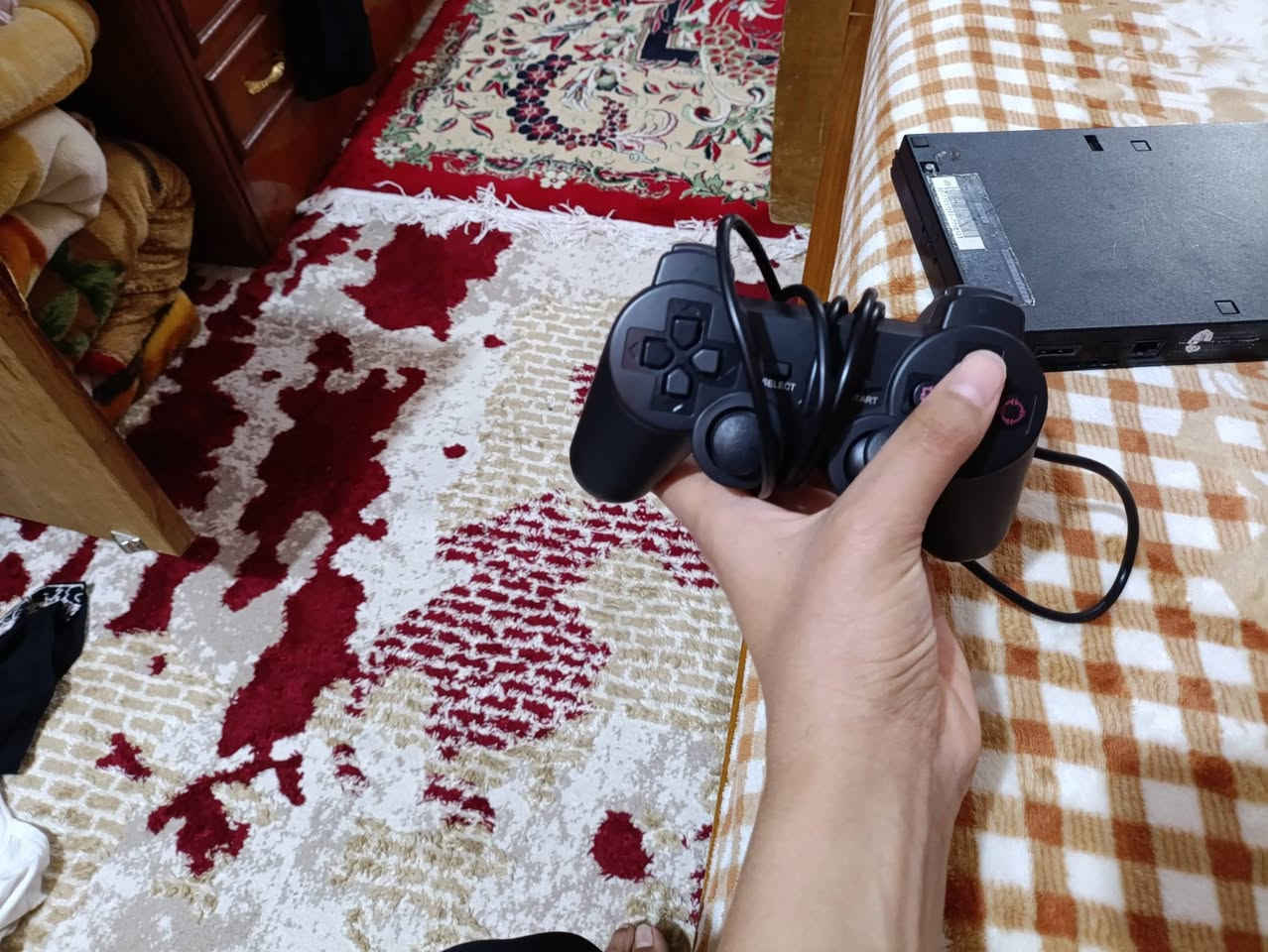 ps2 مستعمل ونضيف نضافه فول كامل هوه وملحقاته نقص فقط ميموري وشغال اذا تريد اشغله كدامك فيديو عل ماسنجر بس نقصه ميموري حته تخزن العاب سعر ٢٣ الف وي الفلاش طبلي خاص. ودلل


**إذا كنت صاحب هذا الإعلان وتريد حذفه لأي سبب، رجاءا أرسل رسالة إلى الدعم الفني**