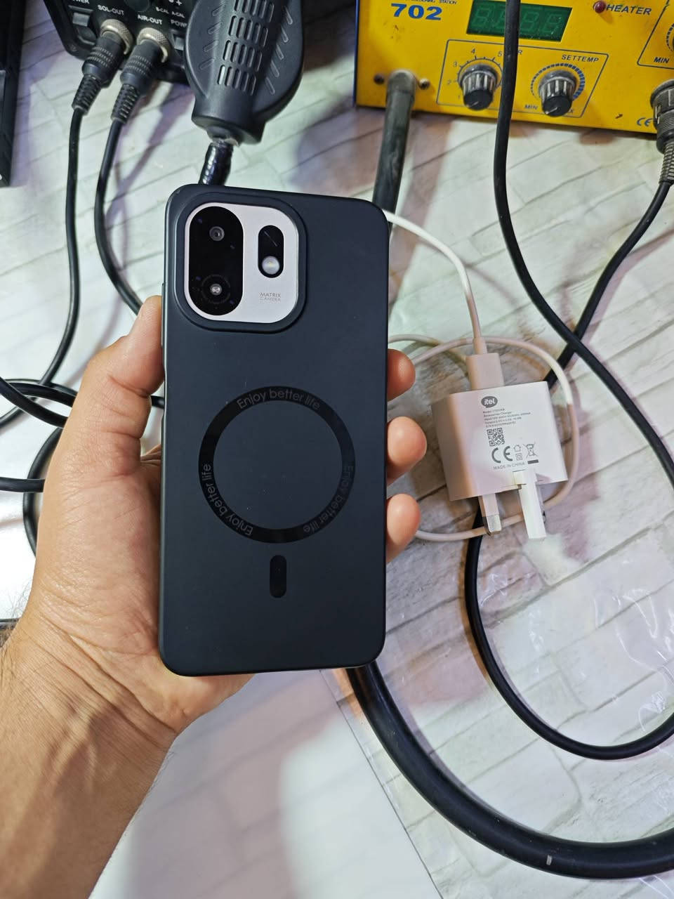 سلام عليكم.. ايتل A100c. ذاكره 64.بطاريه 5000.جهاز اخو الجديد جداً نضيف. ملحقات كفر اصلي+ شاحن اصلي مال شركه.السعر 100✅. العنوان//شارع السوداني مقابيل مطعم غصن الزيتون((ابراهيم فون))✨


**إذا كنت صاحب هذا الإعلان وتريد حذفه لأي سبب، رجاءا أرسل رسالة إلى الدعم الفني**