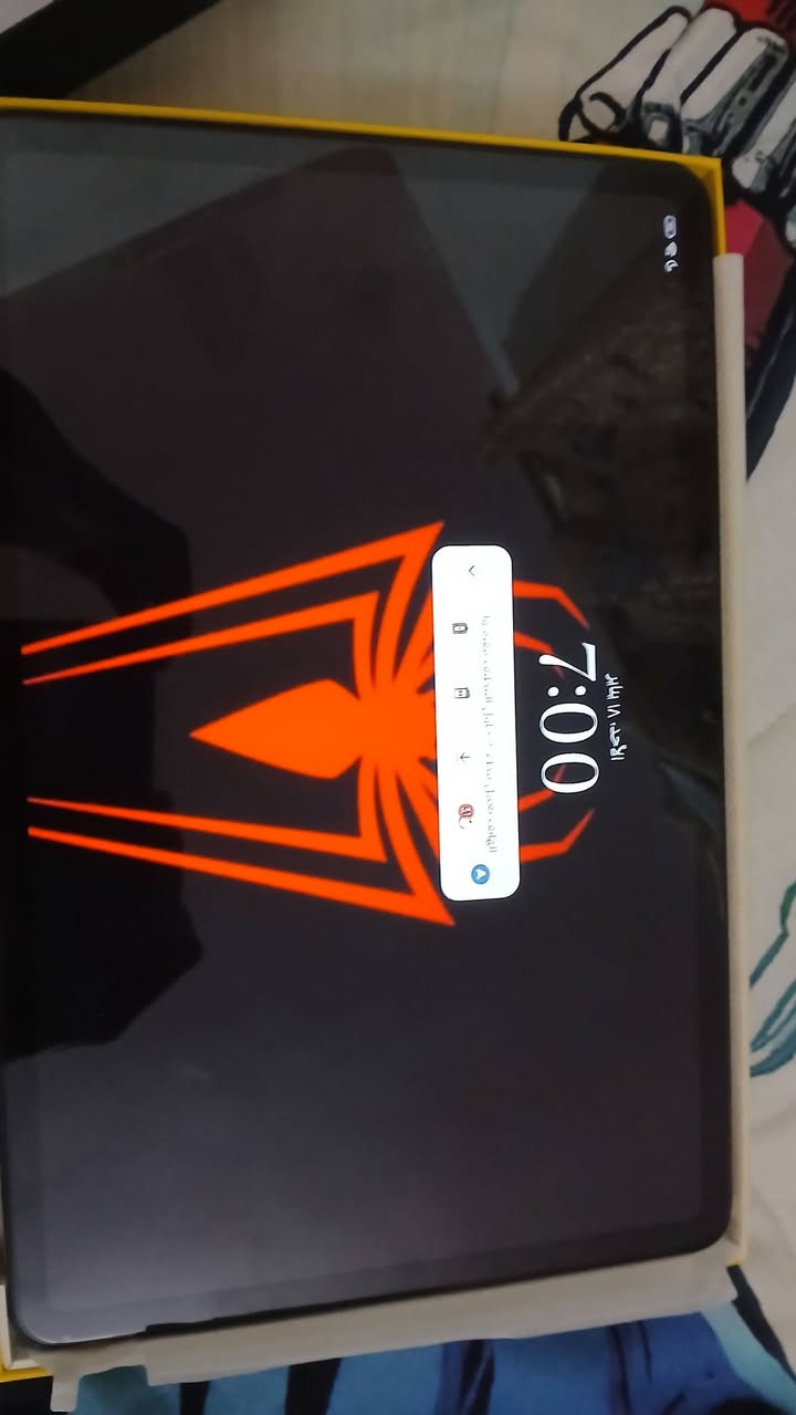 سلام عليكم ايباد بوكو للبيع مكاني بغداد الانتصار مقابيل مستشفى حمادي شهاب ذاكره 256بطاريه 10000قويه نضافه 100%السعر 275وبي مجال بسيط الاستفسار على رقم ***********
