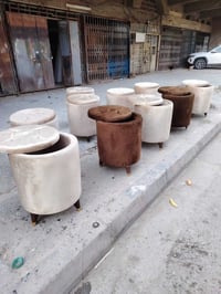 كراسي • شبه جديدة • طقم 3