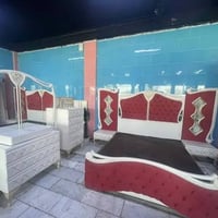 غرفة نوم خشب • غرفة ٧ قطع • كنتور ٣ متر • غرفة نوم مستعملة • غرف اخشاب...