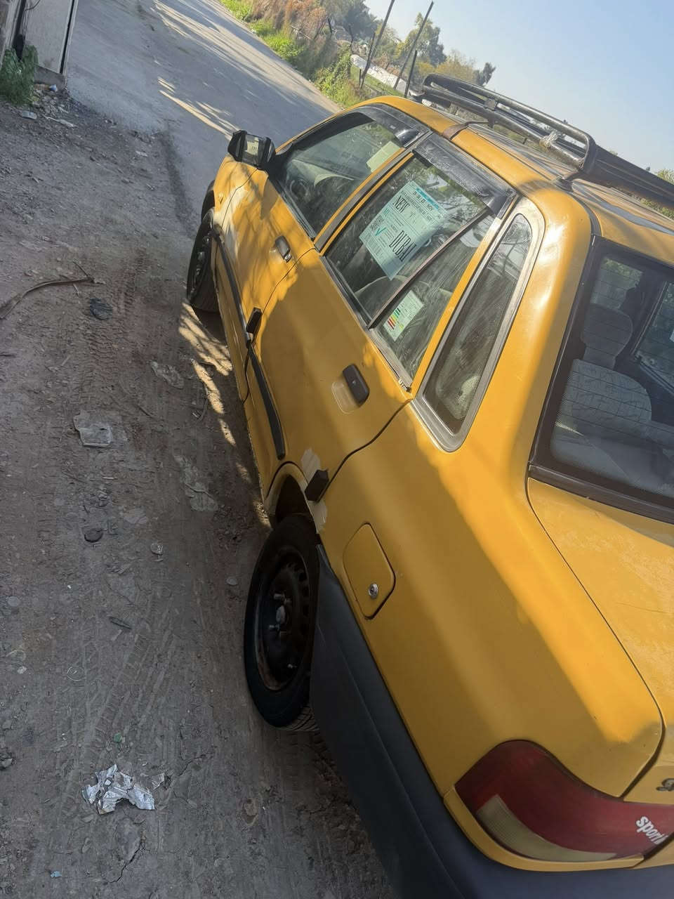 السلام عليكم سايبه موديل 12 كير مكينه جدد مكفولات شواصي انضاف تبريد ثلج دواخل انضاف شاشه ودمام شادله تخم نوزل بلكات وفيت بم كامل الصبح بدلتهن صدر امامي خلفي جديد تخم تاير جديد السياره جاهزه نكره سلف تحويل مباشر مشط نضيف بور تعبان يرادله تبديل الكشر كدامك حلو كاعد مكاني بغداد اعضميه *********** السعر 24 وبيه مجال قليل
