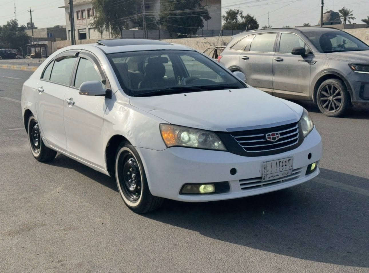 جيلي امكراند c7 موديل 2013 رقم كربلاء مشروع وطني محرك جديد صارله سبوع منضومه زنون تبريد تدفئه تخم تاير جديد خط ابيض ويل كورلا اصلي داخلها كلش نضيف ترايك للبصره بس الكير مرات يفصل اطفي واتشغل يرجع طبيعي بيه خياس بلجاملغ الخلفي صغير السياره خير من الله #السعر_47 عليها غرامه ٦٠٠ الف ينزل من سعرها يعني 43 قفل مكاني بياع حي العامل *********** واتساب
