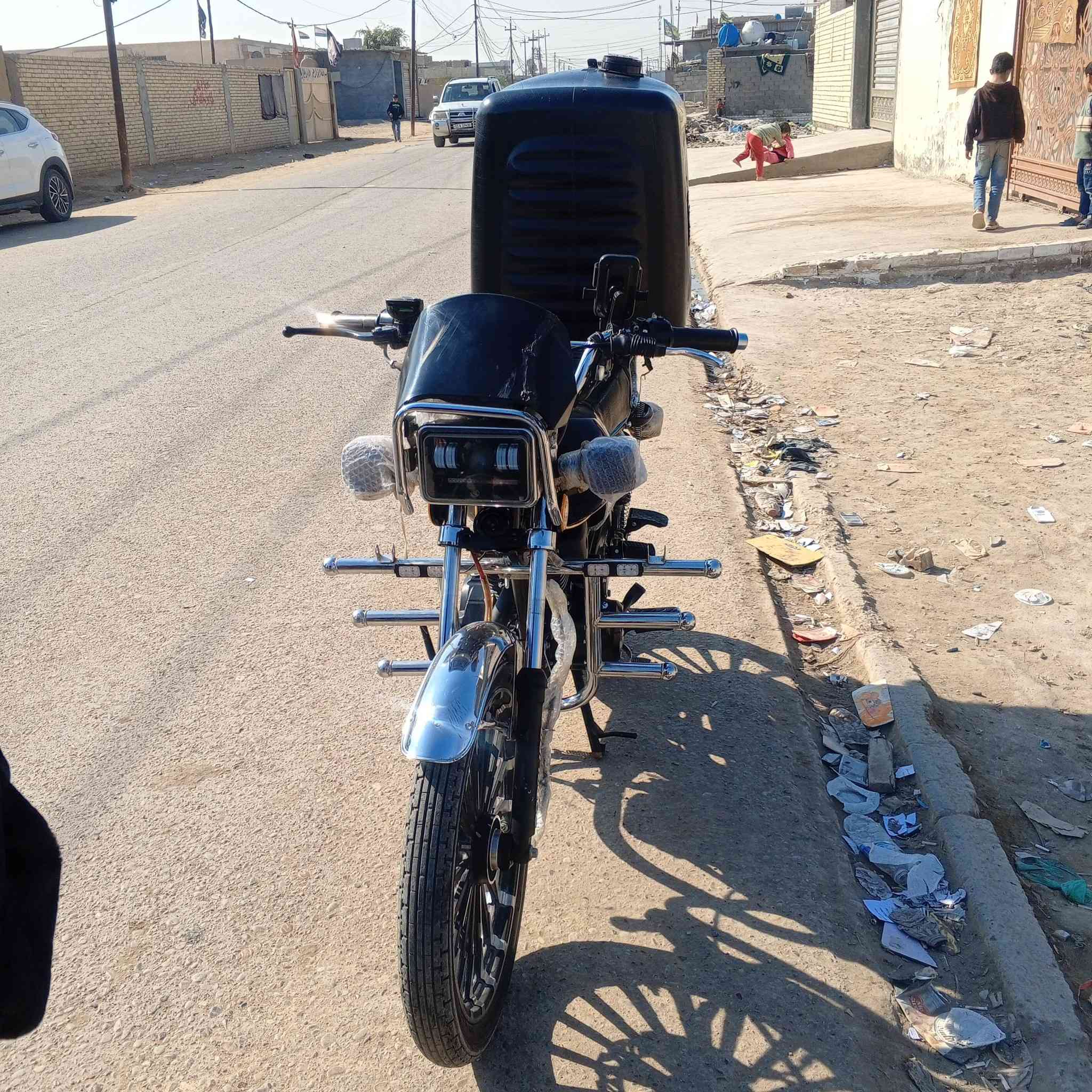 سلام عليكم دراجه يراني موديل 26 ربه كامله وراق كهربايات كلهه شغاله سعر 875 مكان  بغداد حسينيه معامل شراي يتصل ***********
