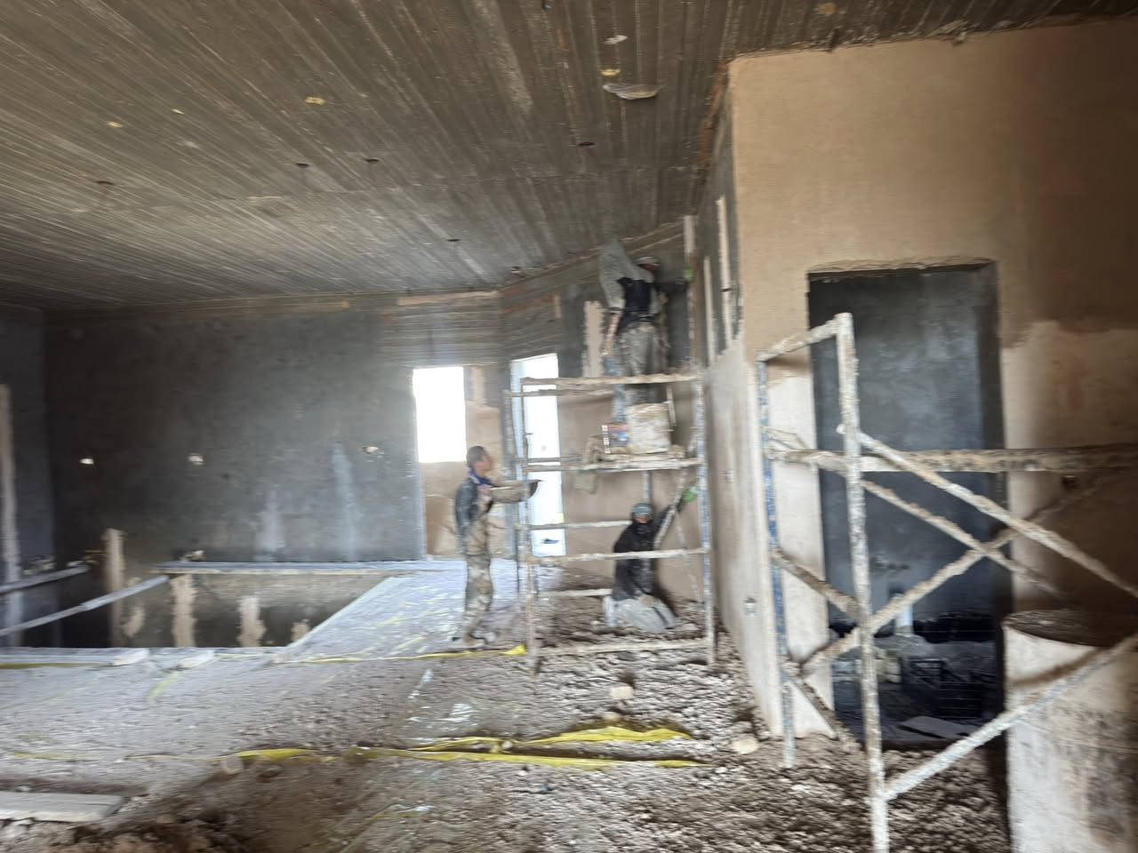 مكتب زان الهندسي 
اعمال اللبخ لاحد مواقعنا في الديوانية فيلا داخل مزرعة طريق السنية سياحي 
***********
