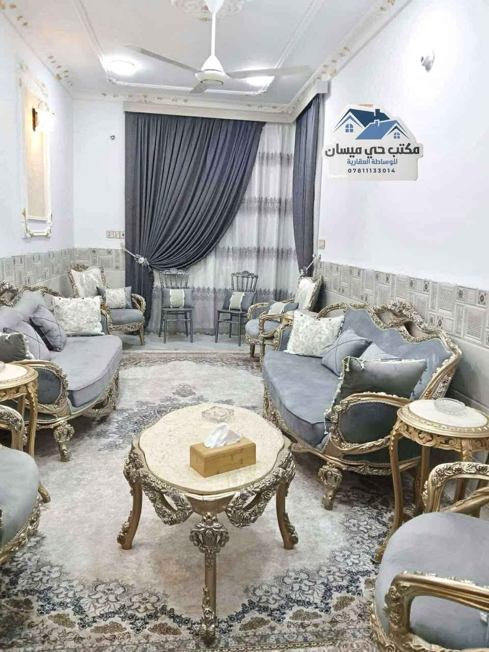 للبيع بيت 120 متر واجهة 6 متر طابقين صب كونكريت قطاع 23 حي ميسان يحتوي الطابق الاول على غرفة و صالة و مطبخ و استقبال و صحيات داخلية و خارجية و الطابق الثاني غرفتين و صالة و صحيات السعر 147 وبي مجال للاستفسار اتصل ***********
