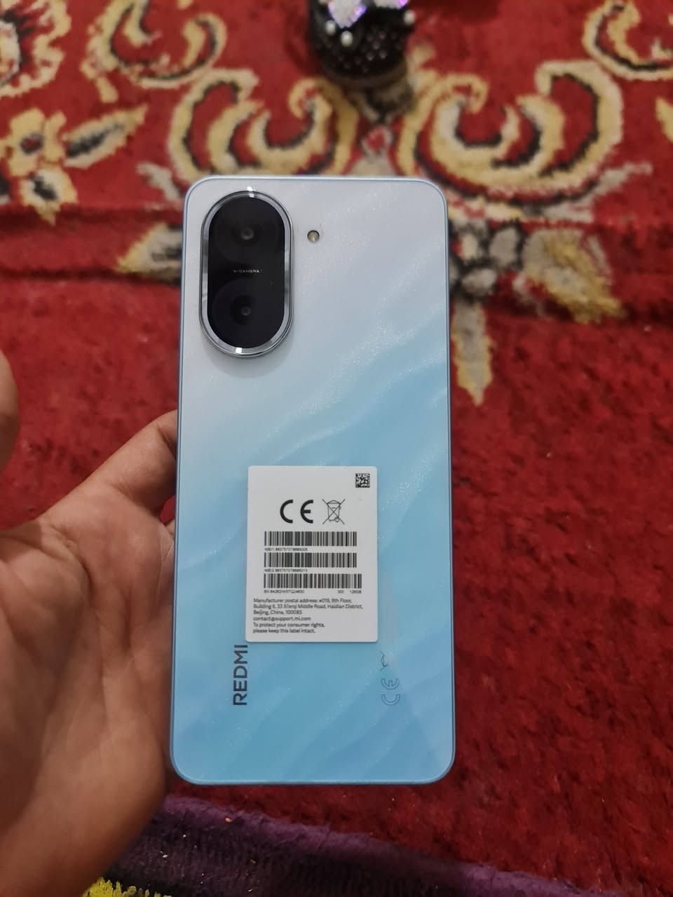 سلام عليكم جهاز للبيع ريدمي خمسة الجهاز بعده بل كرتون جديد حيل ذاكرته 128السعر 200رقم الهاتف ***********واتساب اتصال
