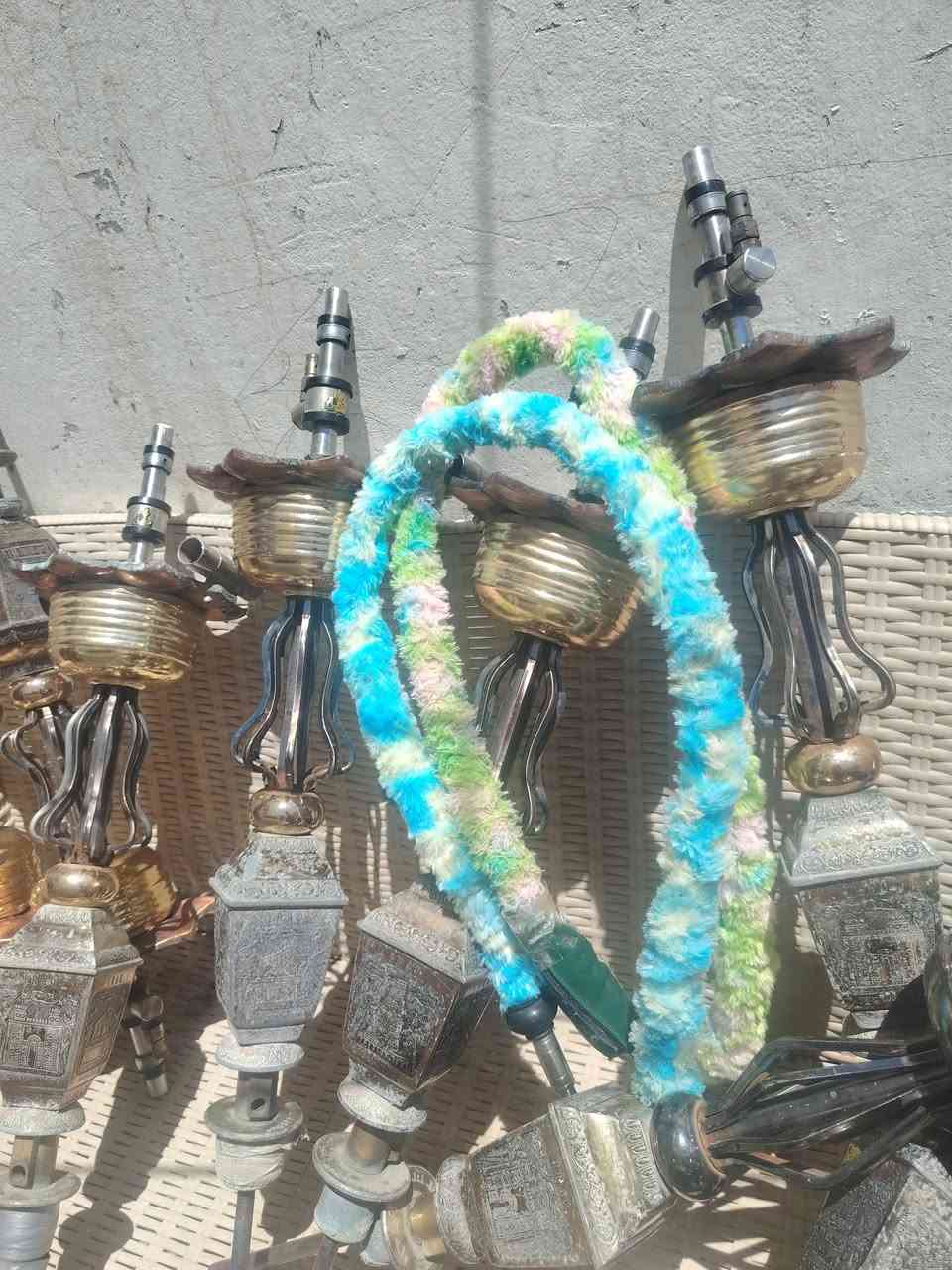 السلام عليكم عندي نراكيل (طه) للبيع العدد 9بكار +قمجي فناجين ماكو ولا شيش رايد ابيعهن السعر خاس راسلوني عله هذا الرقم بي واتساب ***********
