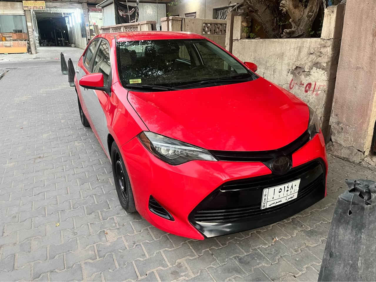 كورولا موديل 2019وراد امريكي مصبوغة احمر رايدها 115 وبيها مجال *********** البصرة, العراق
