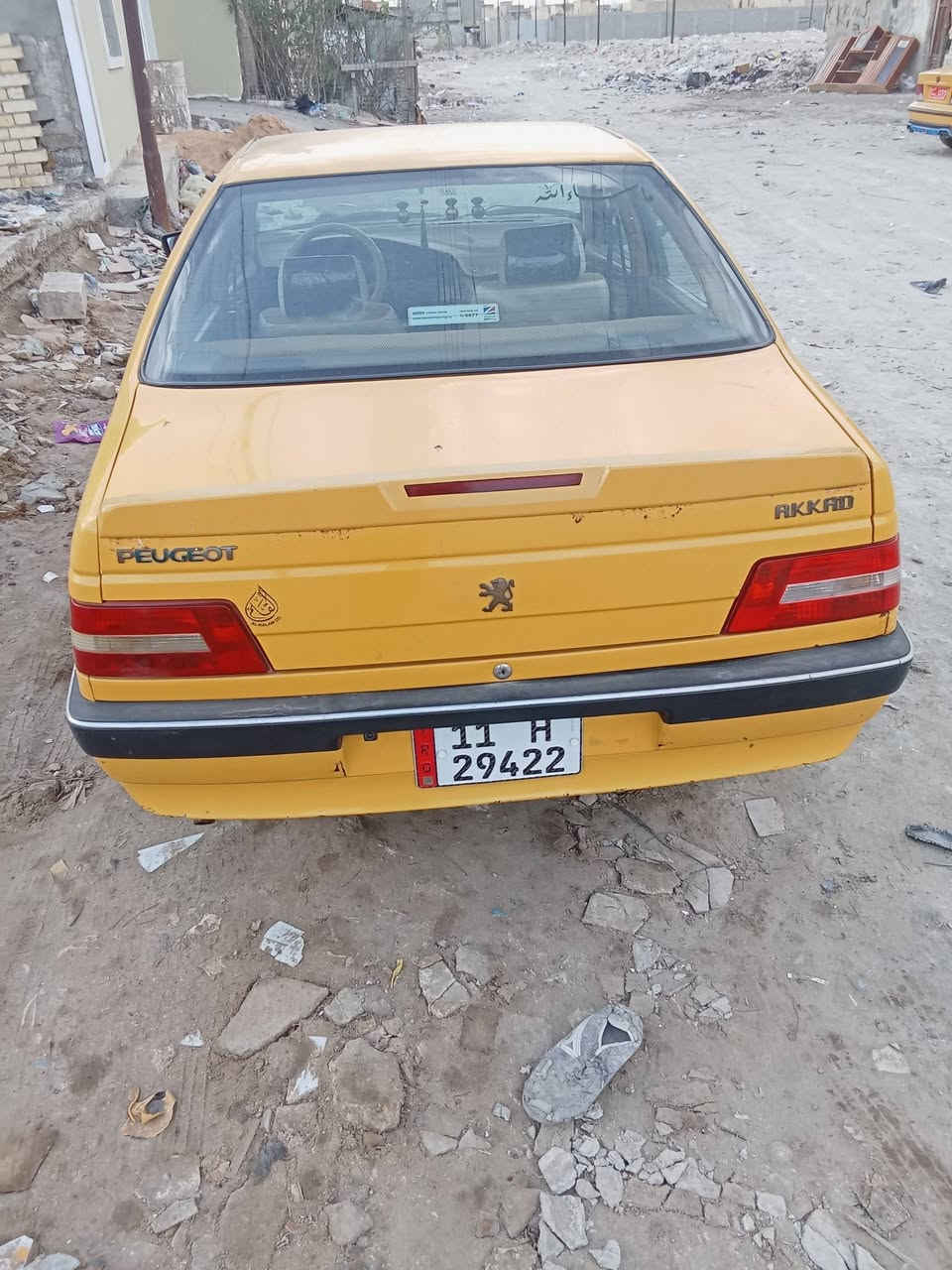 سلام عليكم من رخصت صاحب لكروب بيجو 16 لميس سياره خير من لله مكينه كير خير من لله كلشي حداديه تبريد ثلج تتفه سياره جاهزه مصفره هيه وغرمات بسمي مداور ثاني يوام  الرقم ***********
