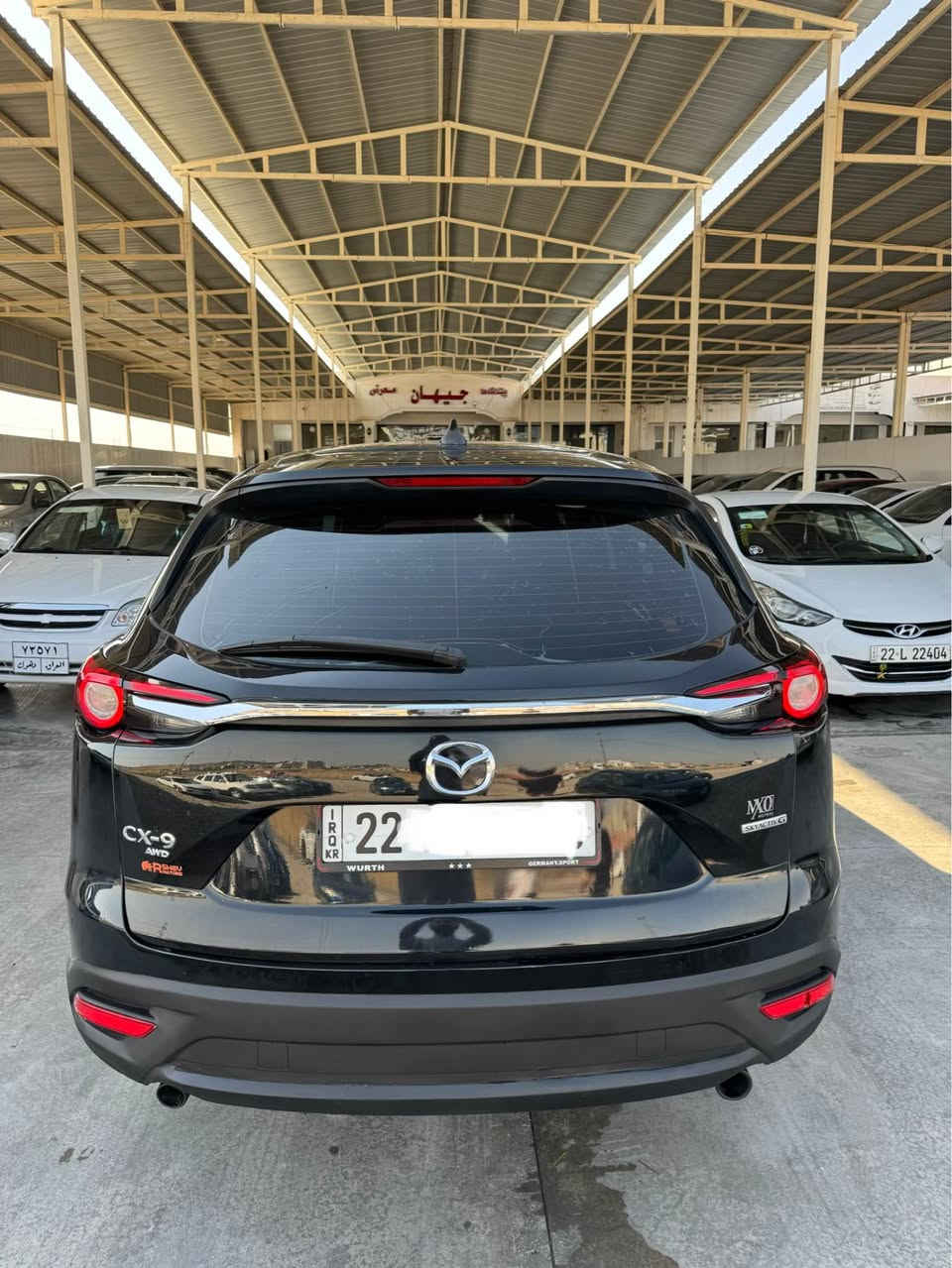 مازدا cx9 موديل 2022 AWD
7 راكب  4x4
مكينه 2500 توربو 4 سلندر
رقم سنوية جديد 2030
فول مواصفات عدا بانوراما
گير مكينه تبريد شرط
5 قطع صبغ+سقف
بيع صبغ عام 
سعر 138 ورقة و مجال
عنوان قضاء بردرش/دهوك
تلفون واتساب 
*********** اكر, نينوى
