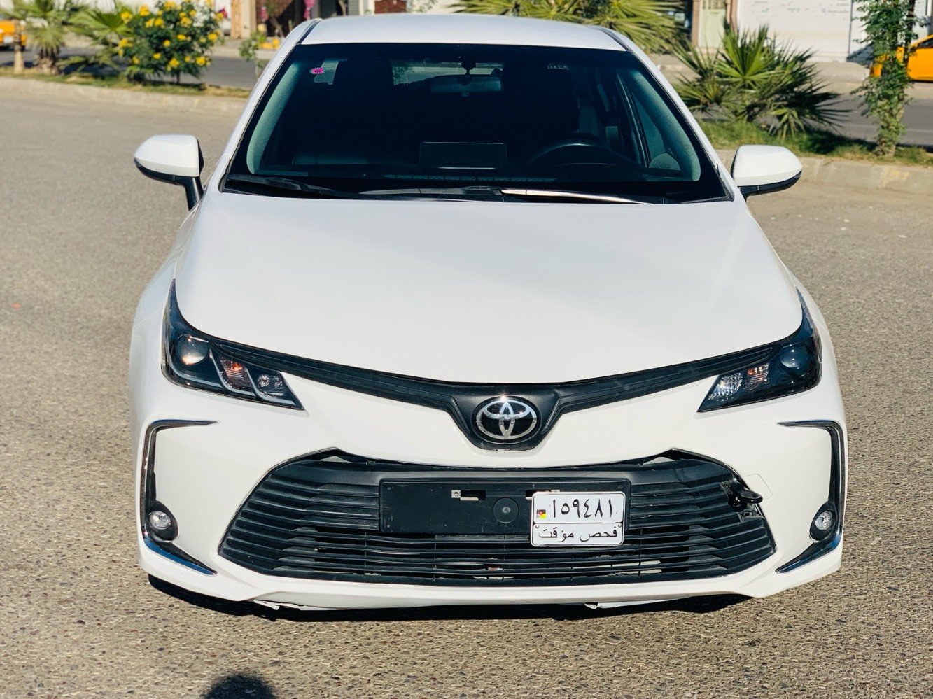 كورلا 24 خليجي ياباني مو صيني رقمها فحص موقت بانزين فقط بيه بونيد فقط بدون اي دواخل ماشية 84 للبيع ب 148 او امرارس بتكسي 