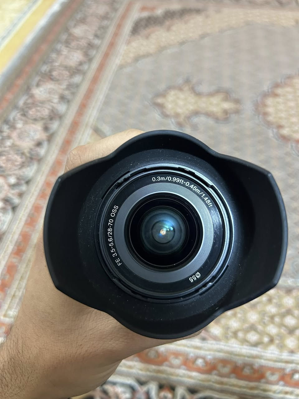 للبيع عدسة سوني 

Sony FE 28-70mm f/3.5-5.6 OSS

✨ الحالة: نظافة 90%
🔹 تعمل بكفاءة عالية
🔹 بدون مشاكل أو أعطال
🔹 مناسبة للتصوير والفيديو
🔹 تثبيت صورة OSS

السعر على الخاص 
يتوفر توصيل


**إذا كنت صاحب هذا الإعلان وتريد حذفه لأي سبب، رجاءا أرسل رسالة إلى الدعم الفني**