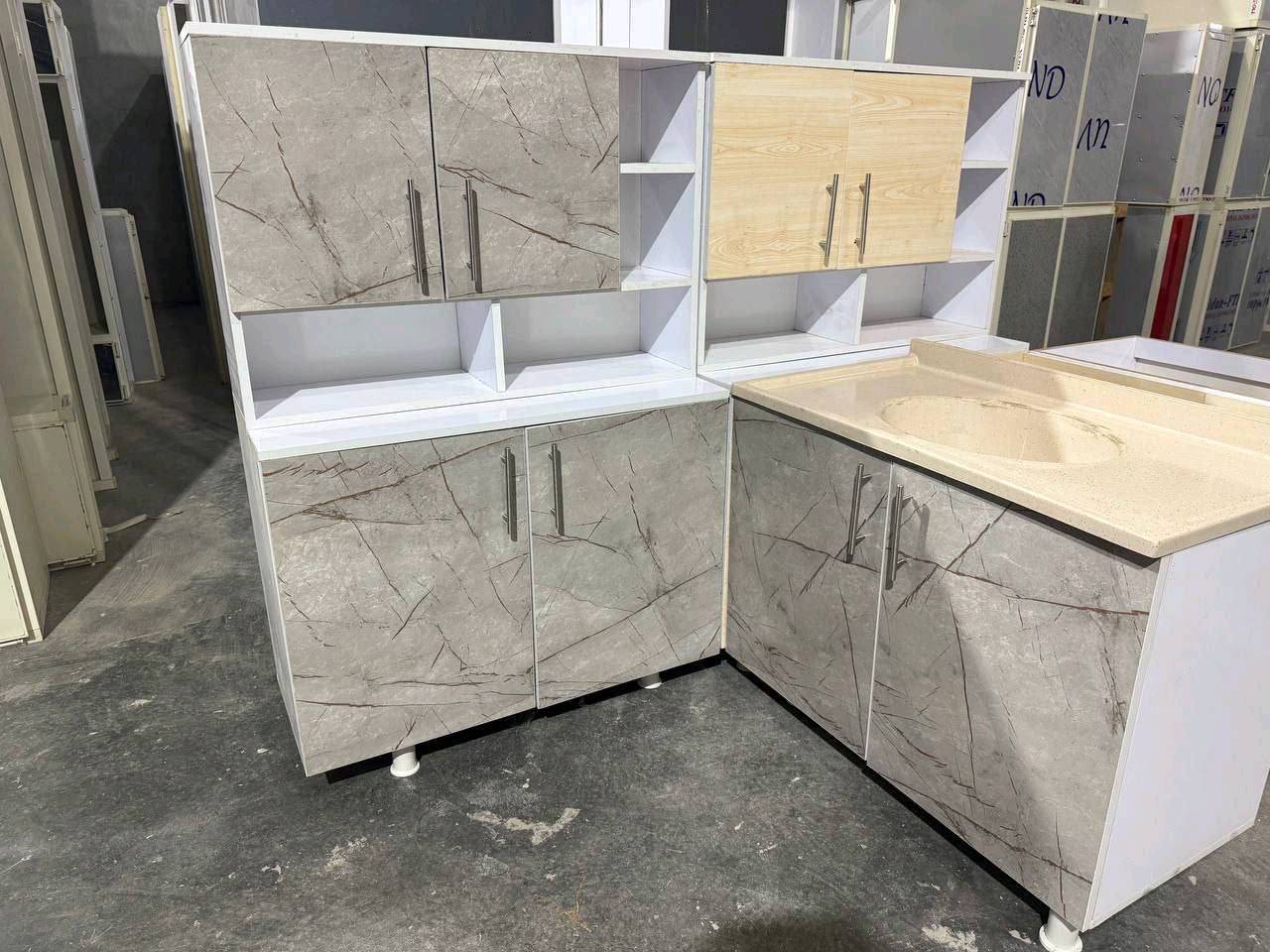 كاونتر خشب mdf ثلاث قطع قياس متر سعر 200 الف متوفر توصيل للحجز مراسله واتساب