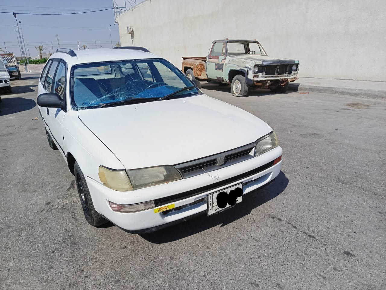 كورلا ستيشن موديل 1993
السعر 28 بيهة مجال  رقم كربلاء الماني                      
  محرك 1600كير عادي سيارة توة معمرة صبغ عام                                                                                      مكانه البصرة ابو الخصيب 
تواصل وتساب تصال  ‏‪***********‬‏
