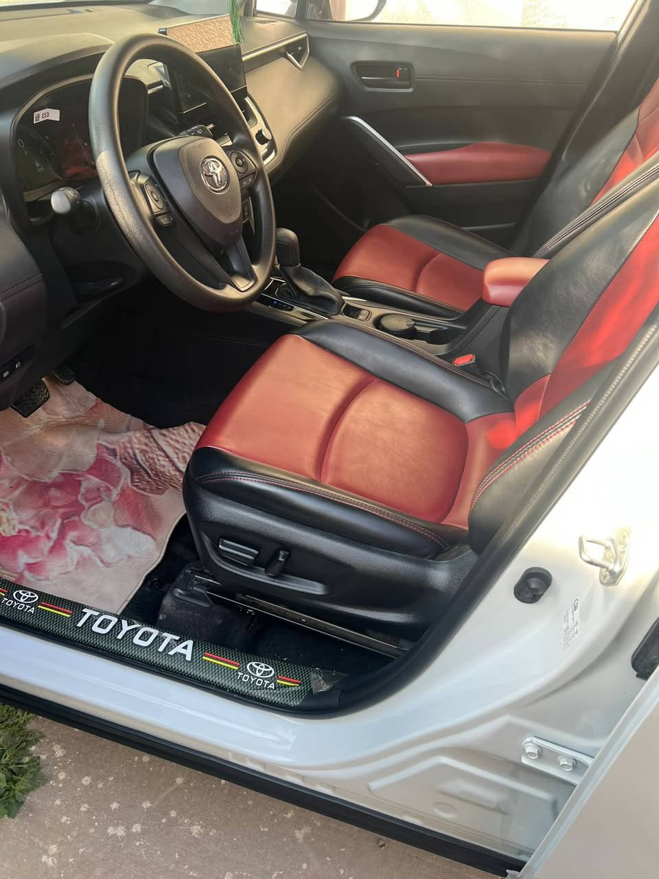 السلام عليكم
كورلا كروس 2024 هايبرد

ماشي 5000 km 

فتحة
كشنات جلد احمر كهرباء

بصمة تشغيل

كاميرا خلفية

رادار قيادة

مكفول من كلشي

رقم بغداد باسمي  السيارة 

السعر 190)

العنوان بغداد الزعفرانيه
***********
