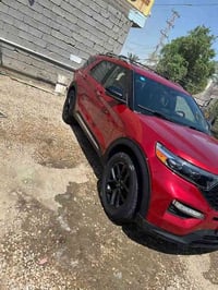 للبيع فورد اكسبلورر بلاتينيوم ٢٠٢٢ فول مواصفات رقم بغداد الدولي حادثها...