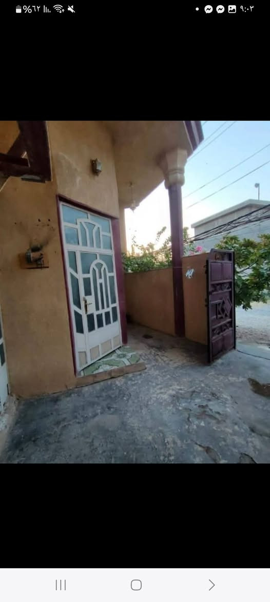 مشتمل ١٢٢م دبل فاليوم طابق واحد طابو زراعي مكون من استقبال ومطبخ وصالة وغرفتين نوم في حي فلسطين  قرب مدرسة عراق الحضارات *********** مكتب الرواد حي العصري
