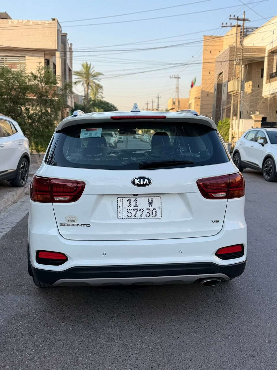السلام عليكم
كيا سورنتو 2019الشركه الدولية فول عدا البانوراما
؛رقم بغداد مشروع وطني تحويل مباشر 
(مكفولة من الضربه والصبغ والتبديل عدا كارت شبر  )سيارة كلش جديدة بمعنى الكلمه 
؛مواصفات 
؛بصمه 
؛كشنات جلد +كهرباء 
؛مري شفط 
؛اشاير مري 
؛7راكب ٣قطع تبريد 
؛تبريد بيانو 
؛حساسات امامي خلفي 
؛صندوك كهرباء
؛بردات خلفيه 
؛لايت زنون 
؛مكينه 6سلندر 
؛ماشيه 78 حقيقي اسخدام شخصي 
؛السعر 240وبيهة   مجال بسيط 
؛اي استفسار ***********
مكاني بغداد حي القاهرة
