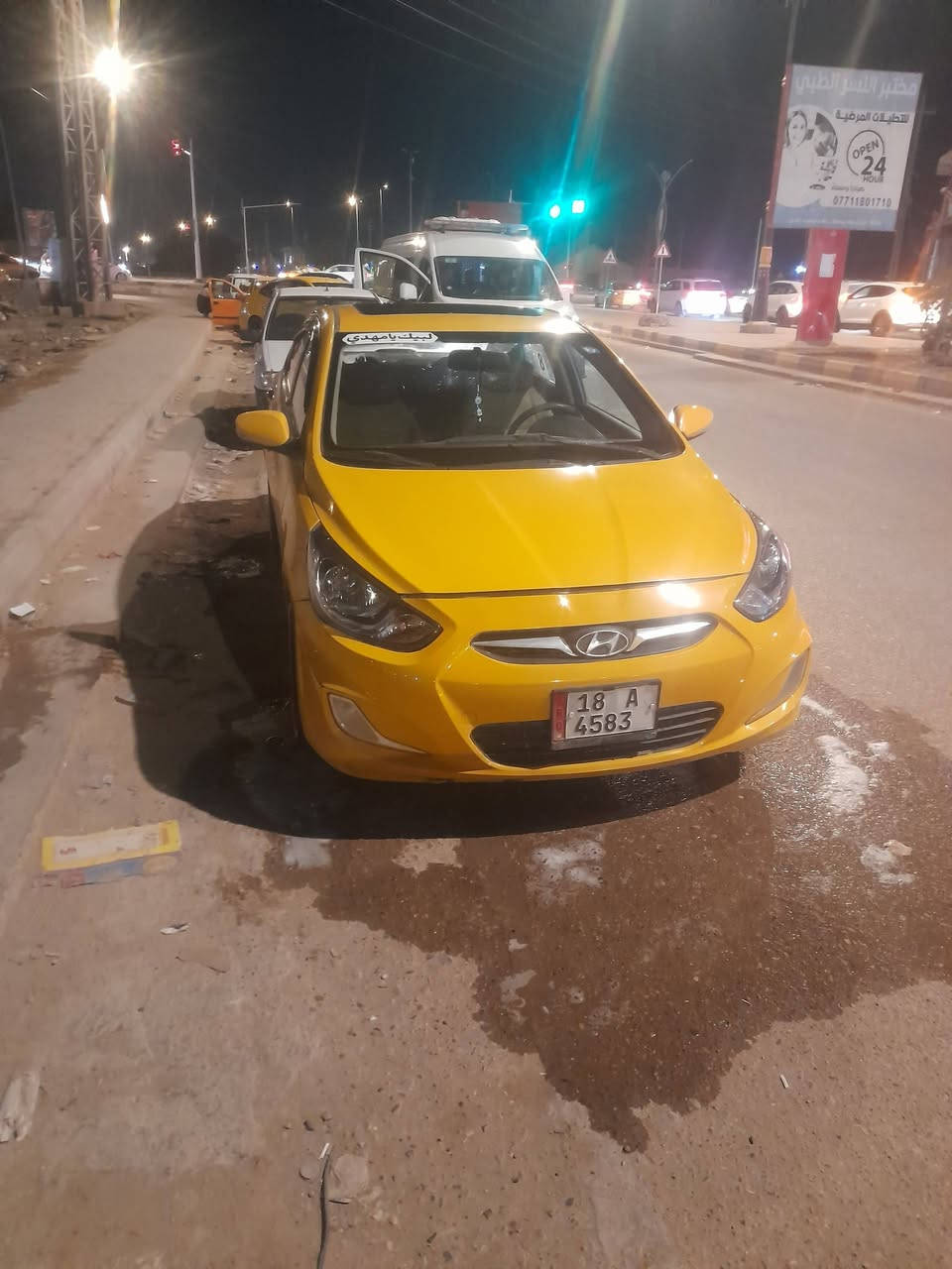 اكسنت خليجي موديل ١٣
محرك ١٦٠٠
مكفوله من الضربه وتبديل 
كير مكينه حداديه تبريد كله جاهز 
مكاني دوانيه حي العسكري 
السعر ٨٩ وبيها مجال قليل 
شراي خاص او ***********
