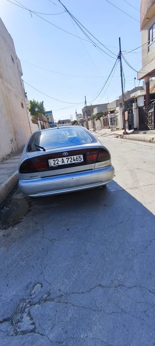 كورولا موديل 94 كلين سياره تبريد شغال كير محرك شرط الفحص صدر امامي جديد سياره مال بيت مال جناي ماتصرف ربع عليه دفتر بانزين بيها لاستفسار سعر 50. وبيه مجال          ***********

