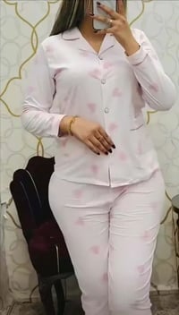 بيجامة بالقفلة • قطن مستورد • مقاس L/XL