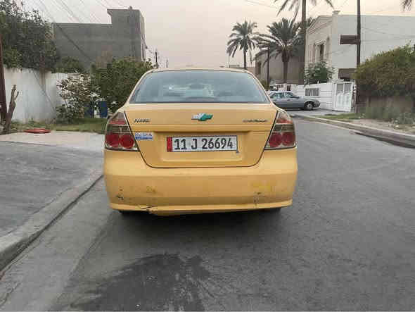 سلام عليكم 
شوفرليت افيو ٢٠١٠ اجرة بغداد رقم انكليزي ستلام الشركة العامه للسيارات مصفره هيئة وضربه فول عادي مصبوغه السياره مابيها حادث 
كير محرك مكفول تبريد كير عادي 
نقصها مشط ستيرن فقط 
سعرها ٤٩$ ورقه 
مكانها بغداد حي الخضراء 
***********
*********** بغداد
