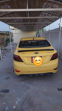 السلام وعليكم اكسنت مو ديل 13 رقم بغداد  سياره جديده كامله جاهزه لبيع ...