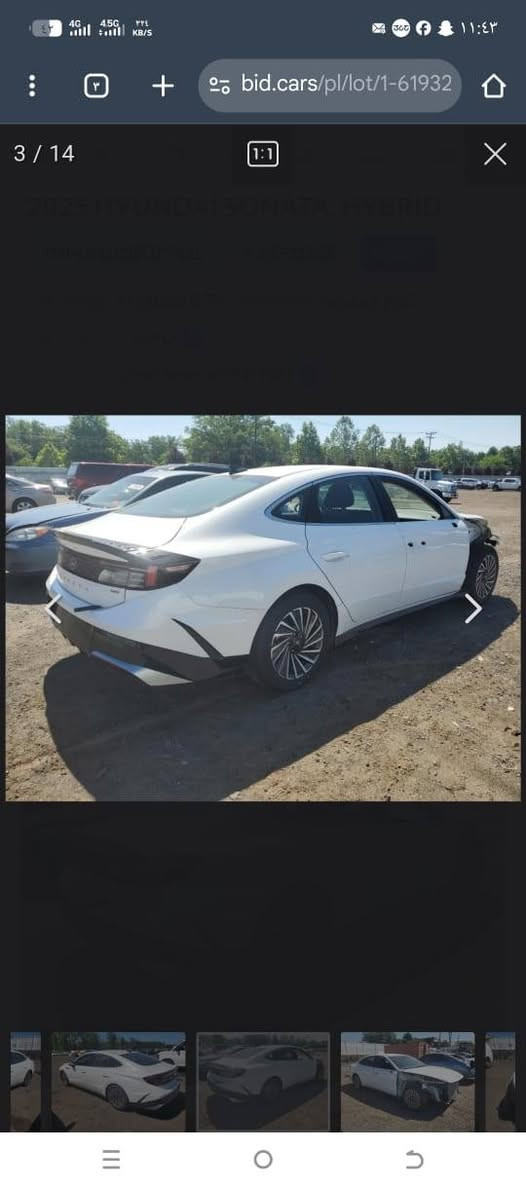 السلام عليكم..
سوناتا هايبرد 25 بغداد
حادثه سرقة جاملغ ودعاميه ماشيه 20 
سعرها 187
***********
