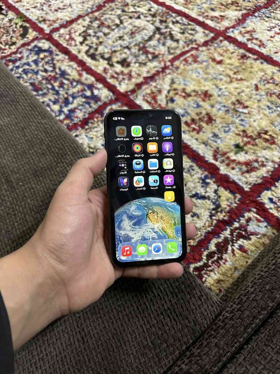 السلام عليكم
ايفون 11 عادي للبيع
 
ذاكرة 128/94‎%‎🔋

نظافة 90‎%‎ / دبل سيم ch

مبدل شاشة نوعية ممتازه فيس شغال

السعر 225 بي مجال بسيط
***********/ موصل حي السكر
