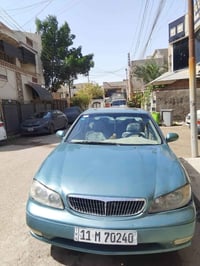 نيسان مكسيما  2002 سته سلندر 3000  مصبوغه عام للجماليه  بيها حادث ب با...