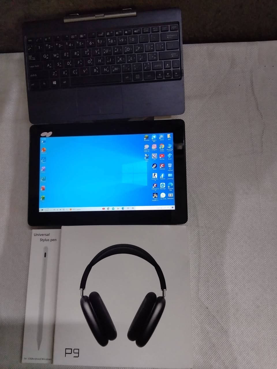 السلام عليكم لابتوب لمس منفصل
حجم الشاشه 11 ذاكره 64 ssd
كيبورد عربي انكليزي        معالج اتوم جيل ثالث 
لابتوب مناسب للدراسة والطباعة والالعاب الخفيفه   
76تعال خاص وتدلل توصيل لجميع المحافظات العراق 
لابتوب مع شاحنه وسماعه وستاند وقلم فقط 
المراسله على الخاص فقط يتم الرد فقط خاص


**إذا كنت صاحب هذا الإعلان وتريد حذفه لأي سبب، رجاءا أرسل رسالة إلى الدعم الفني**