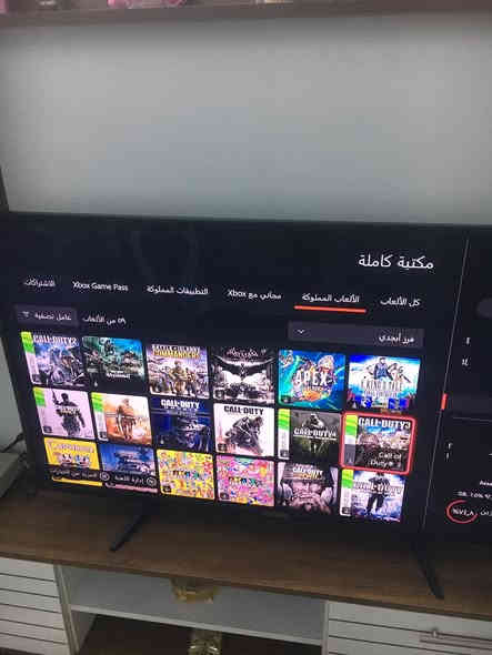 سلام عليكم اكس بوكس اس وان ذاكرة نص تيرا مع جوستك اصلية ويوبي اس و حساب خاص 
العاب مملوكة 59 لعبة اقل لعبة سعرها ٥ الاف 
يعني بس الحساب سعرة اقل شي 75 
 السعر 200 قفل مكاني بغداد الشعلة 
متواجد واتساب ***********
