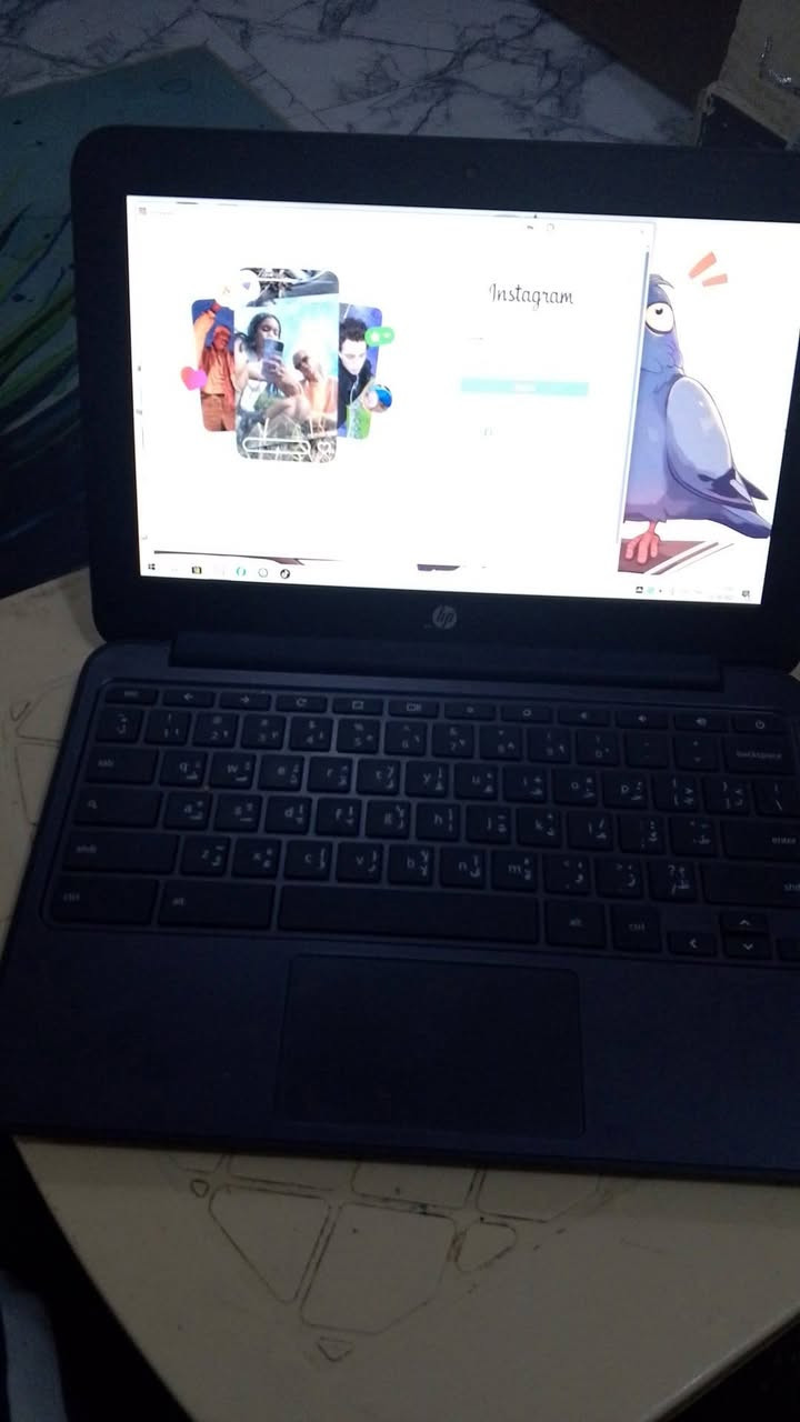 لاب توب للبيع
***********
150
ذاكرته 150 يحمل ببجي بانستا واتساب تيك توك بتليجرام بيوتيوب
