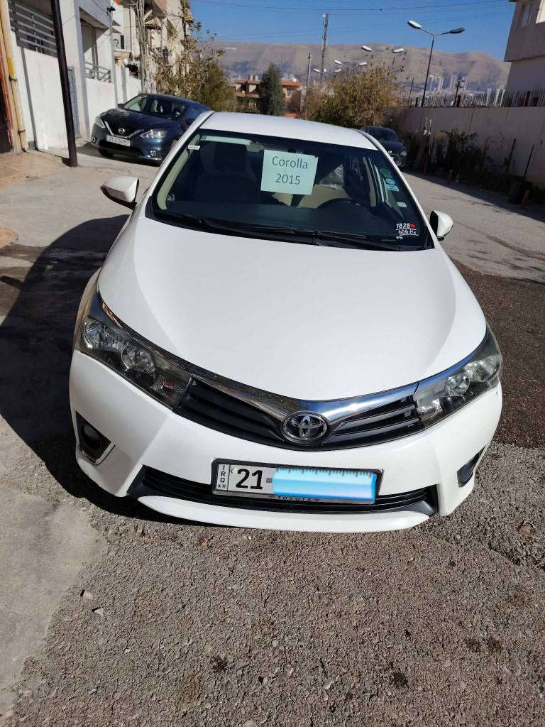 سەرەتا بەناوی خوای گەورە تویتا کرۆلا مودێل2015 سپی بەفری بی بویاخ بی سارد بی کارت بی کرانەوە بی تەرزە پشو دوا کەپس زور زور نمونەو تازەیە مەکینە بچوك سەنەوی 2027 بەسەرەچێت شا شەو کامیرە تەحدید سورعە ناوزەرد ABS سۆنەرەکەش داندراوە ئەوە دیاری کراوە بەزەرد بەس چالەو چاك نەکراوە  گێڕ مەکینە تەبرید تەحویل  خرامە بەشەرت سعری 138 مەجالیکی کەم بوزانیاری زیاتر پەیوەندی بکەن *********** السليمانية, العراق
