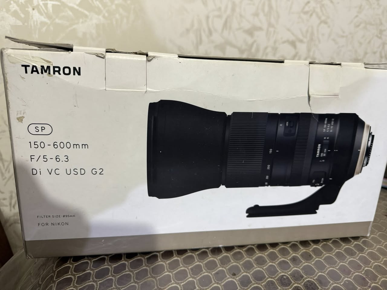 زوم رياضي لكاميرات النيكون 
تامرون 150-600 
نظافه ٩٥٪؜ 
السعر  :- 950 الف 
للاستفسار :- 
***********
*********** 
العنوان :- بابل - الهاشميه

