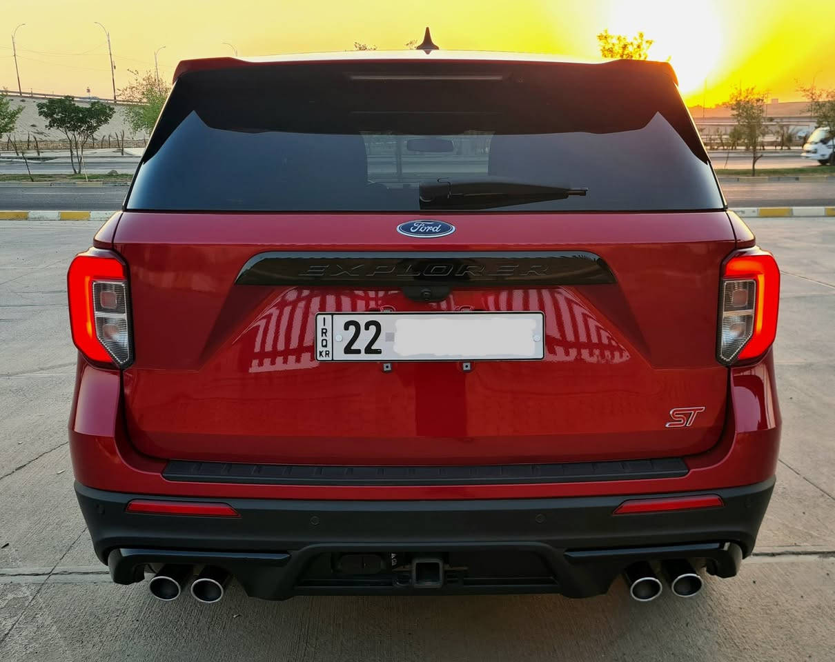 Ford Explorer ST 🚀🚀
‏فورد إكسبلورر مواصفات ST
حجم المحرك : 🐎 3.0L V6 TwinTurbo 400hp 
الموديل : 2021
العداد : 47 الف ميل
المواصفات: 
دبل اكسل
داخل ٧ الوان
كيج ديجتال
٧ انظمة قيادة
بصمة ابواب 
بصمة تشغيل 
تشغيل عن بعد (Remote Start)
شحن وايرليس
مرية شفط كهربائي 
مريات عاكسة وعلامة ترحيب ST
صندوق شفط كهربائي
صندوق فتح عن طريق حساس الرجل 
سستم سماعات (Bang&Olufsen)
كاميرات °360
هاند بريك بصمة 
اوتو بارك
اوتو هولد
اوتو ستارت Auto Start
اوتو ستوب Auto Stop‎
رادار امامي (تحديد مسار)
رادار جانبي  (نقاط عمياء)
رادار خلفي (التحذير من الاصطدام)
حساسات امامي وجانبي وخلفي
كشنات _VIP
كشنات جلد
كشنات كهربائي
كشنات خزن
كشنات تبريد وتدفئة
كشنات صف الثالث كهربائي
استيرن تدفئة
شفتات استيرن
استيرن كهربائي وخزن
تبريد لمس وشاشة
تبريد مركزي
لايتات ليد وعدسة زينون بيلادي
ويل كروم سبورت قياس ٢٠ انج مع تخم تايرات دنلوب
ضررها : فقط قطعتين بدون دواخل ارباك فقط استيرن وبردات
مكاني : كركوك
للاستفسار عن السعر وتفاصيل اكثر واتساب : ***********
