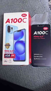ايتل A100c ذاكرة 64  للبيع مستخدم يومين فقط  ملحقاته ممفتوحه بالجيس يج...