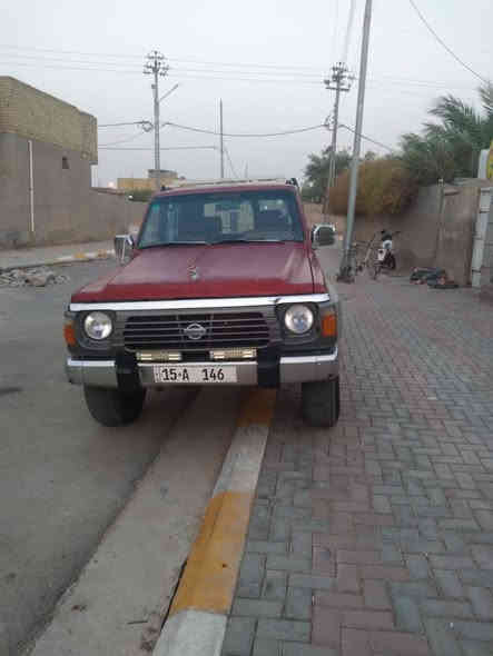 سلام عليكم نيسان باترول البيع مديل 1997 جاهزه بانزيت
حداديه جديده  سياره كير ومكينه مكفوله  سياره رقمهه ميززز 146يعني مال اشيوخ وغير متواجد عل فيس الاستفسار وسعر انتصل عل رقم ***********ابو تقي
