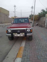 نيسان باترول البيع مديل 1997 جاهزه بانزيت حداديه جديده  سياره كير ومكي...