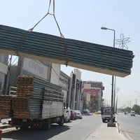 بسم لله الرحمن الرحيم سلام عليكم يوجد ساندويج  ضد الحريق سقفي وجداري ج...