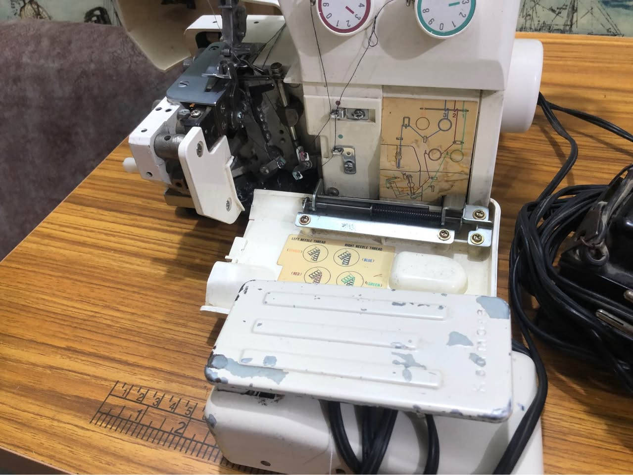 مكينة اوفر برذر ياباني منزلي 
استعمال قليل جدا اخو الجديد 
المكينة كاملة و شغالة و ما بيها اي مشكلة او نقص 
( السعر 150 الف )
مكاني الرمادي و متوفر توصيل الرمادي, الأنبار


**إذا كنت صاحب هذا الإعلان وتريد حذفه لأي سبب، رجاءا أرسل رسالة إلى الدعم الفني**