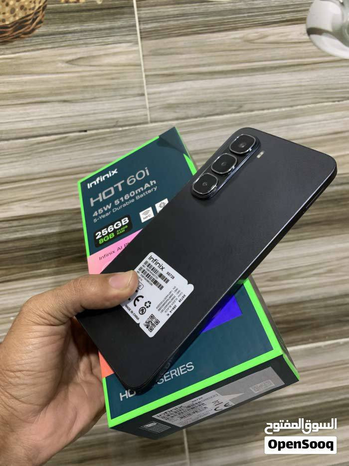 انفينكس هوت 60i مستخدم سبوع
ذاكره 256+8+8 الرام جهاز جديد بعده وكاله مكاني جمعيات سعر 150 الف قفل  ***********
