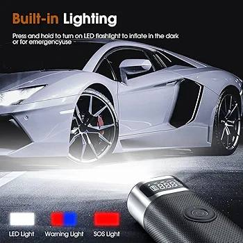 هو منفاخ إطارات محمول من العلامة التجارية Carsun، ويتميز بالتالي: 
ضغط أقصى: يصل إلى 150 PSI.
شاشة رقمية: لعرض وضبط ضغط الإطارات بدقة.
متعدد الاستخدامات: مناسب لإطارات السيارات، الدراجات النارية، الدراجات الهوائية، والكرات.
إضاءة LED: مدمجة للاستخدام في حالات الطوارئ أو في الظلام.
ميزات إضافية: يحتوي على خاصية الإيقاف التلقائي عند الوصول للضغط المطلوب ويمكن استخدامه كبنك طاقة
25الف


**إذا كنت صاحب هذا الإعلان وتريد حذفه لأي سبب، رجاءا أرسل رسالة إلى الدعم الفني**