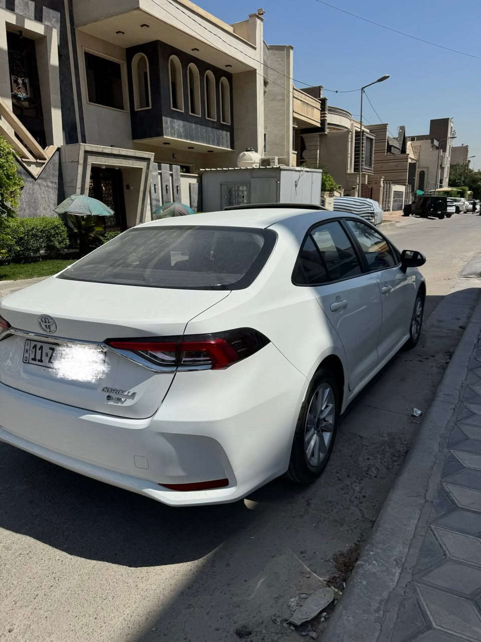 كورلا هايبرد فول 24 بغداد بسمي ماشية 12 بحالة الوكالة كفالة عامة كراسي جلد تبريد قطعتين فتحة سقف لايت كهربائي 
***********
148 وبيهة مجال بسيط
